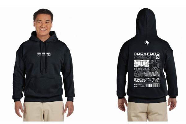  POP25-SSBUILTCANBLK-XL / Black Sweatshirt w/ Purpose Built & RF Canada stamp - XL